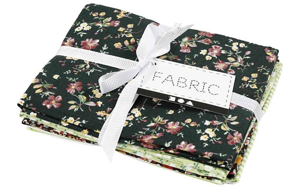 Creativ Company Tissu Fabric 4 parties, 45 cm 55 cm