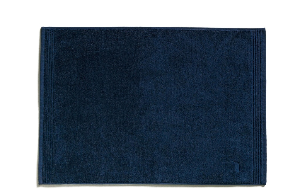 Möve Tapis de bain Superwuschel 50 x 70 cm, Bleu marine