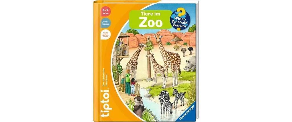 tiptoi Wieso? Weshalb? Warum? Tiere im Zoo