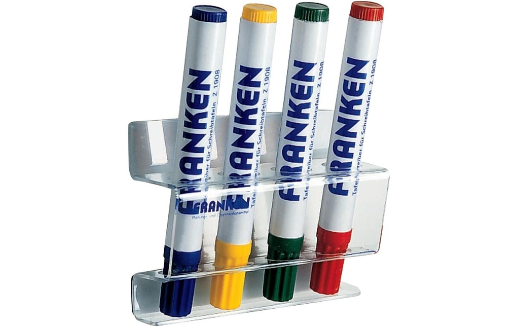Franken Pot à crayons pour 4 marqueurs de tableau Transparent