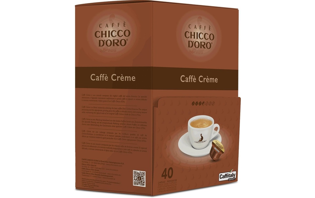 CHICCO D'ORO Capsule café Caffè Crème (40 pces)