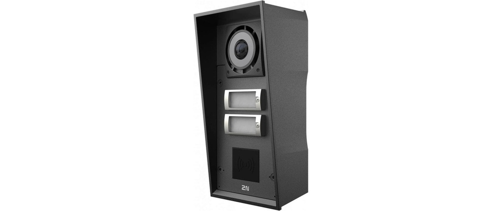 2N Station de porte IP Force 2.0 - 2 boutons, caméra, RFID prêt