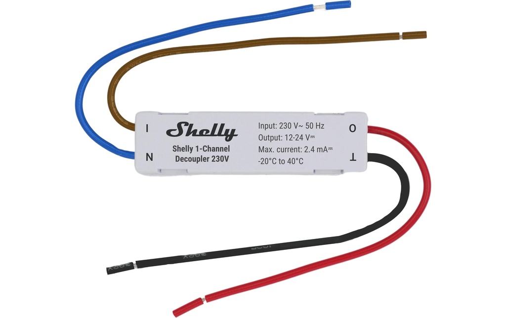 Shelly Décodeur 1 canal 230 V