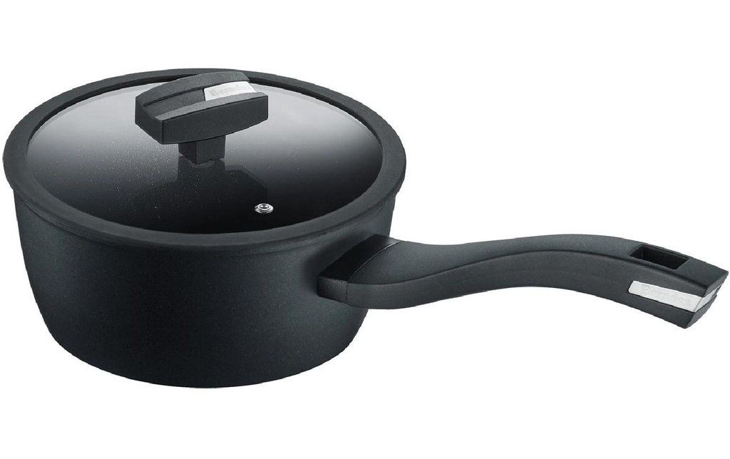 Berndes Casserole avec manche Enduro 16 cm, avec couvercle en verre