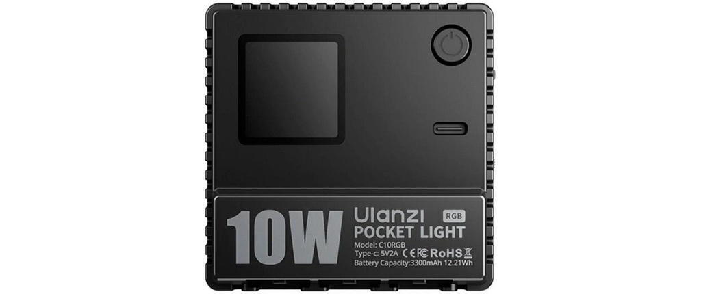 Ulanzi C01RGB 10W Lampe de poche