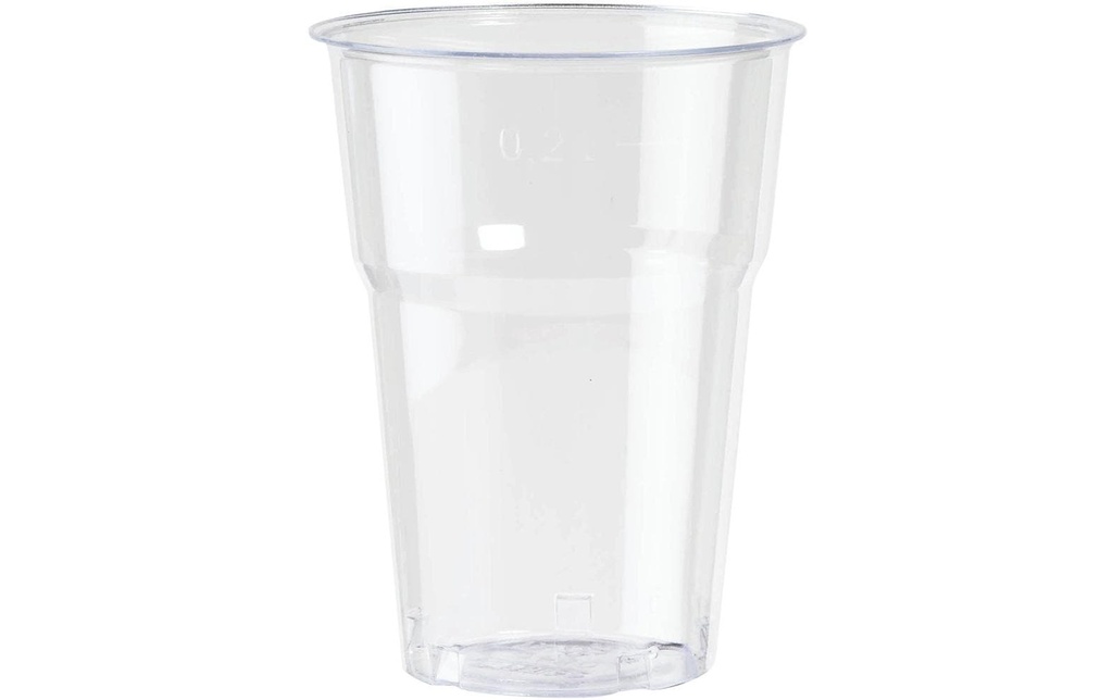 DUNI Gobelet Trend 25cl transp. (50 pces)