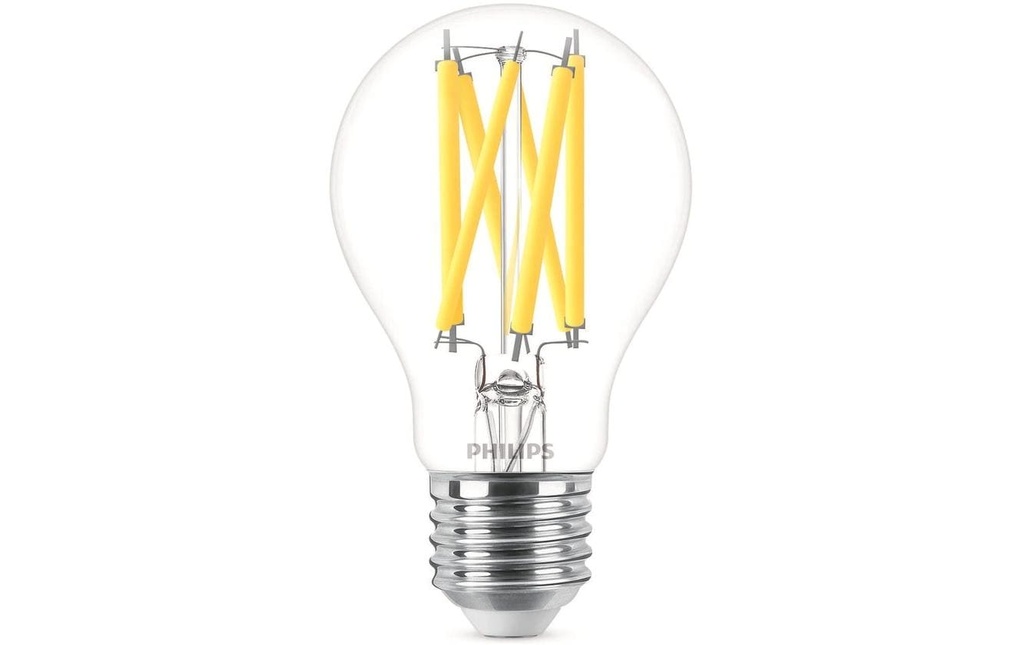 Philips Lampe LEDcla 100W E27 A60 CL WGD90 Blanc chaud (WW)