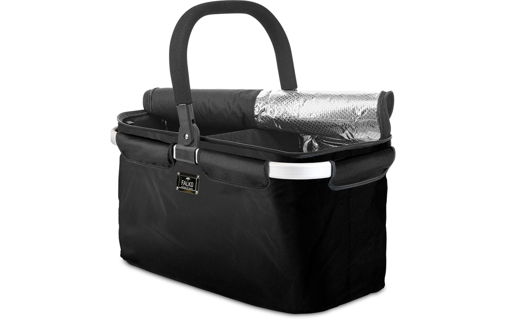 Genius Panier de course Falko Duo Noir