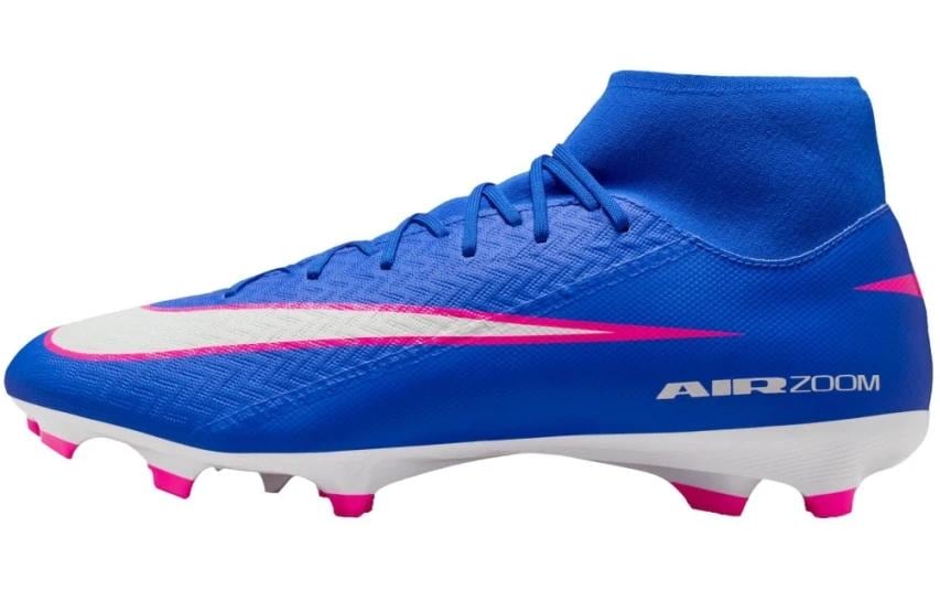 NIKE Chaussure de football Mercurial Superfly 10 Academy Bleu/Blanc, 45