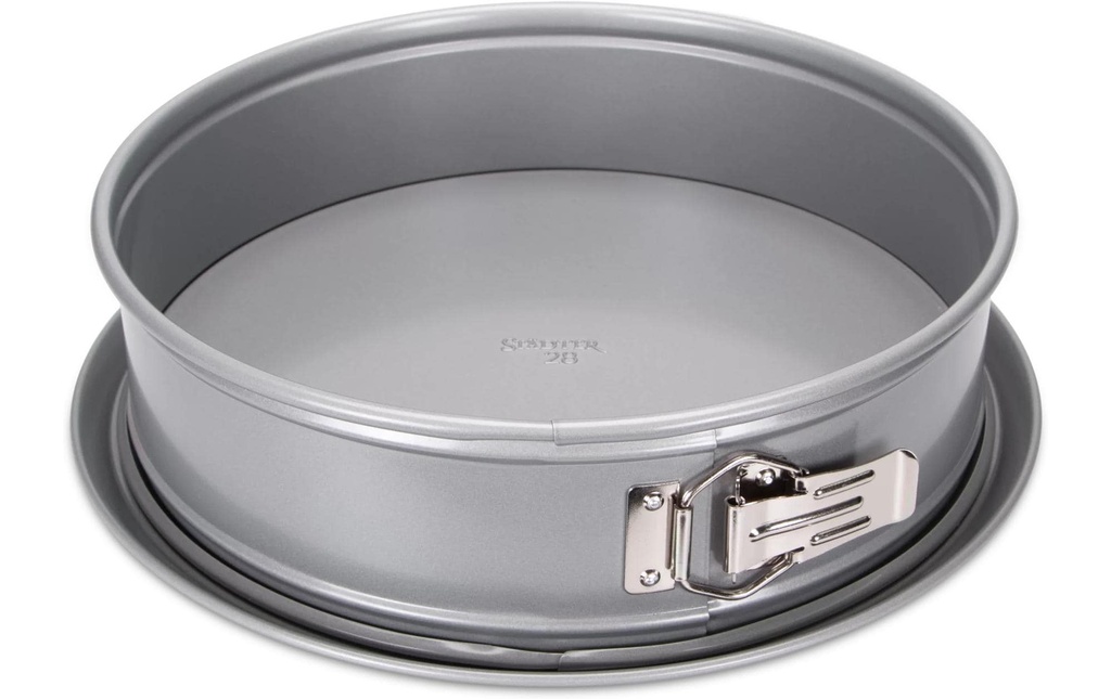 Städter Moule à charnière avec fond plat argent, 28 cm