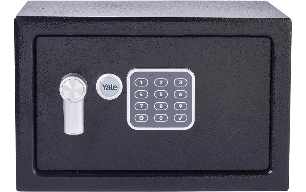 Yale Coffre-fort de meuble Value Safe S, 8.6 l, noir