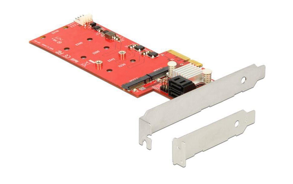 Delock Contrôleur RAID PCI-Ex4 - M.2, 2port