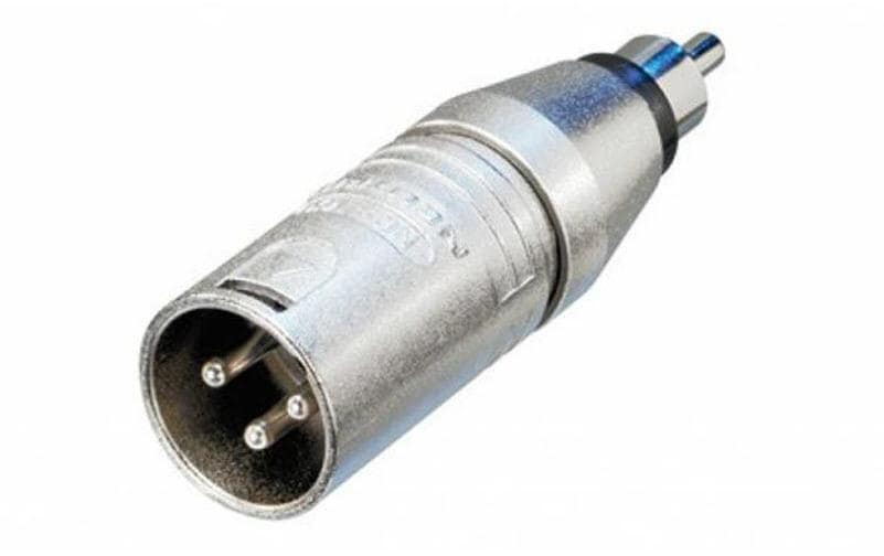 Neutrik Adaptateur audio NA2 MpxMM XLR 3 pôles, mâle - Cinch