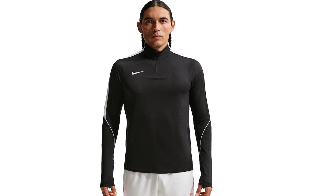 NIKE Haut de football Strike Dri-FIT Noir/Blanc, M