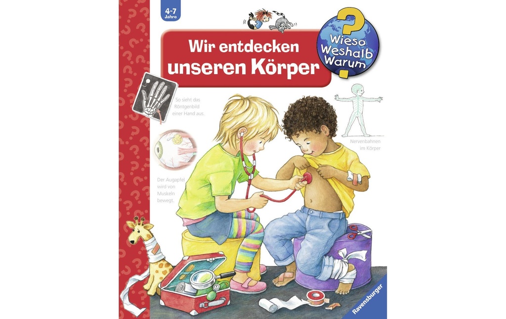 Ravensburger Livres pratiques pour enfants WWW Nous découvrons notre corps