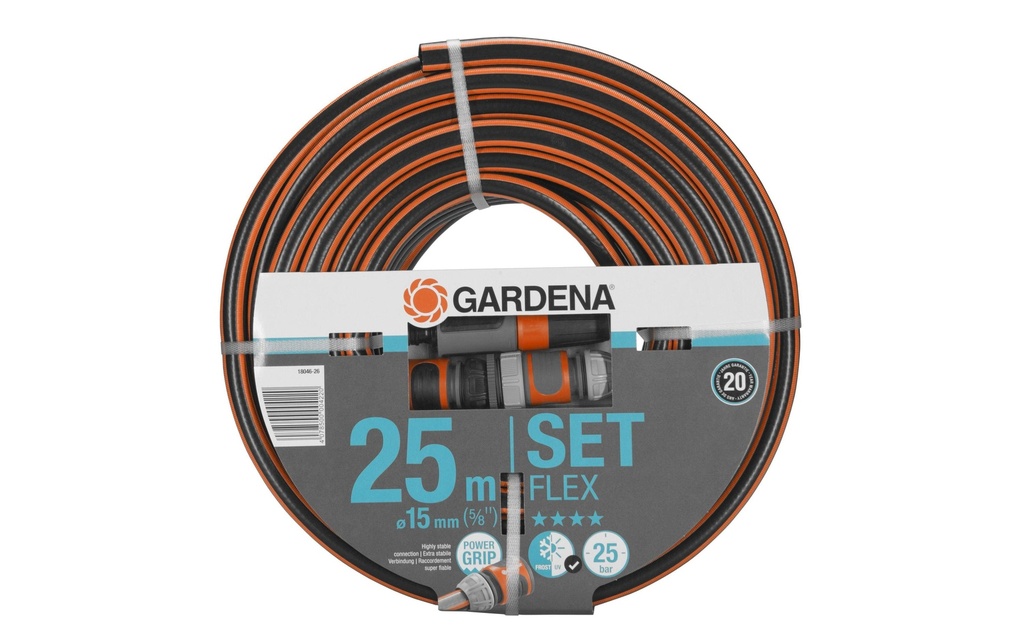 GARDENA Tuyau de jardin Comfort FLEX 25 m Ø 15 mm