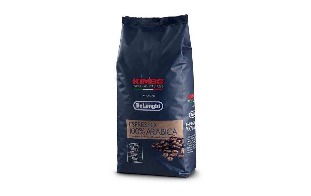 De'Longhi Grains de café Kimbo Espresso Arabica 1 kg