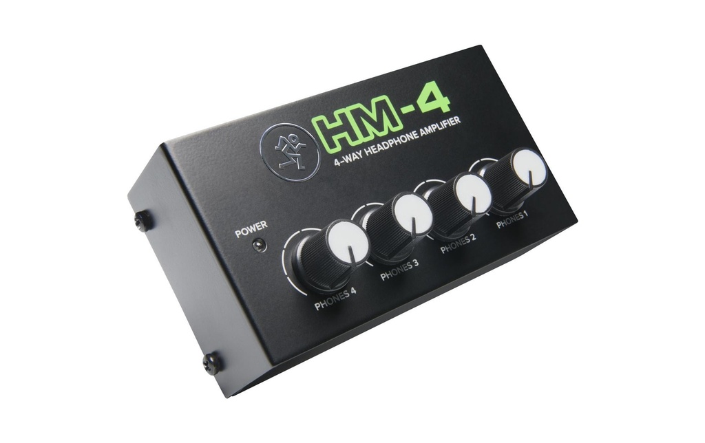 Mackie Amplificateur d’écouteurs HM-4 Amplificateur de casque 4 voies