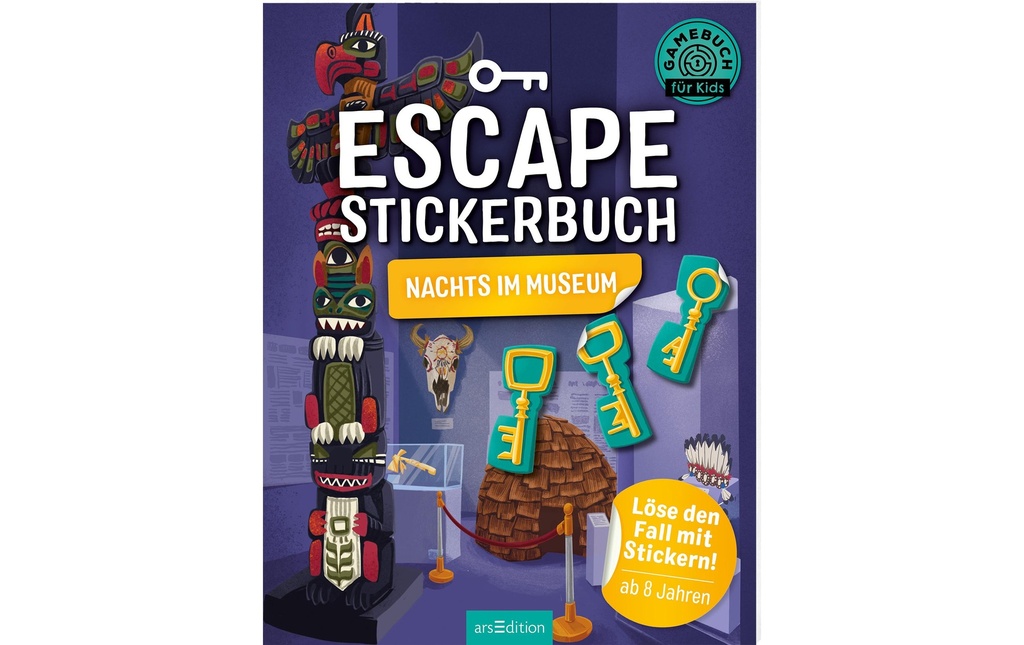 Buchzentrum Escape-Stickerbuch: Nachts im Museum 32 pages