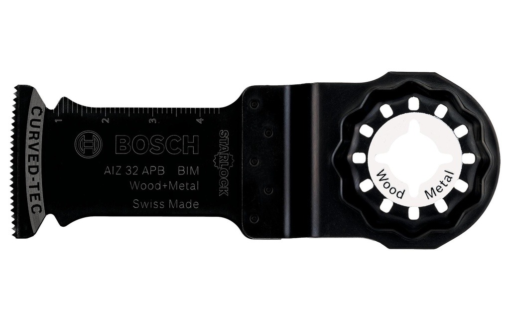 Bosch Professional Lame de scie plongeante AIZ 32 APB, bois & métal, 50 x 32 mm