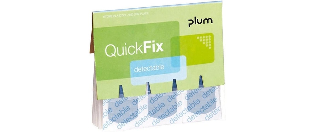 PLUM Recharge de pansements détectables 45 pièces