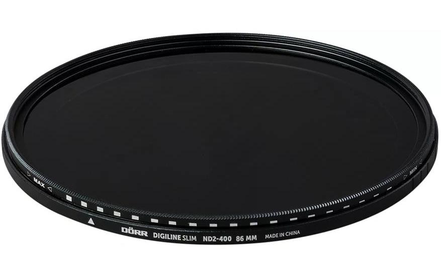 Dörr Filtre gris Digiline Slim Variable ND2-400 – 86 mm