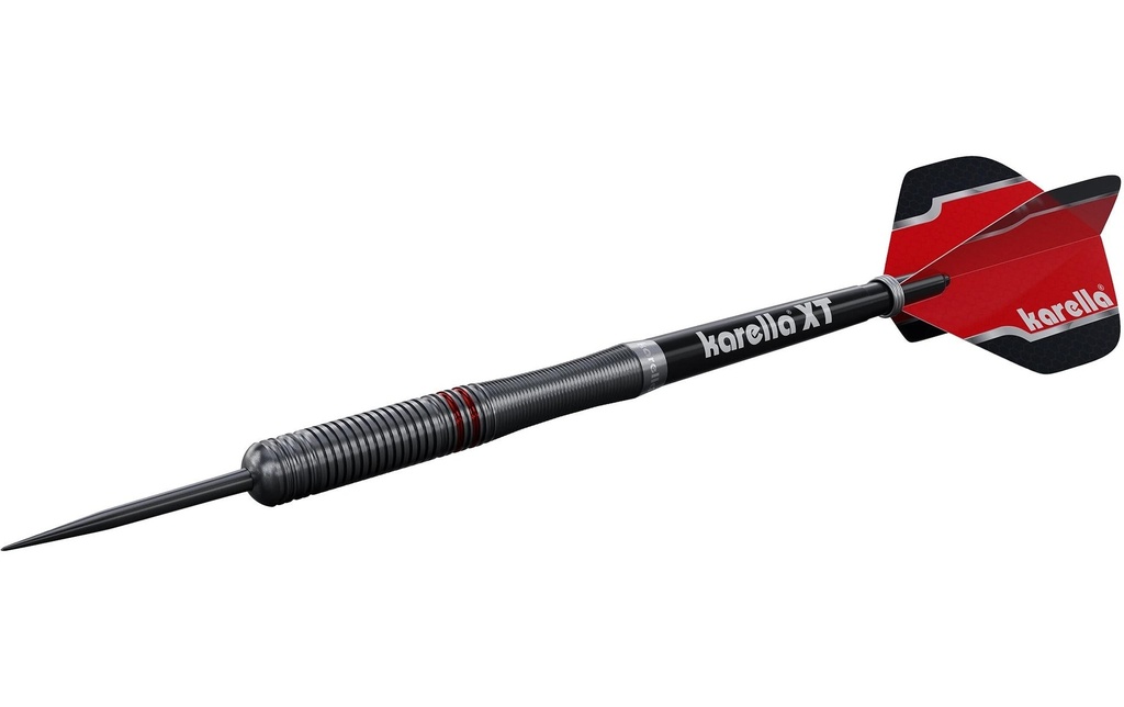 Karella Fléchettes Steeldart Fighter 22g, 3 pièces – Noir