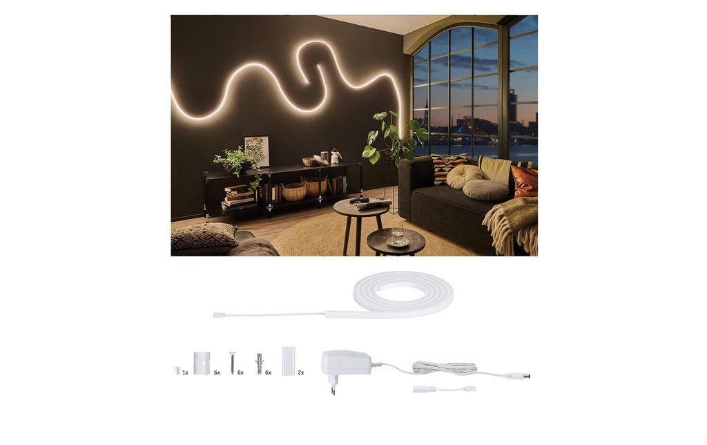 Paulmann Ruban à LED MaxLED Flow 2700 K, 1.5 m Ensemble de base