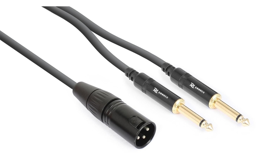 PD Connex CX56-1 XLR 3 pôles, mâle - jack 6.3 mm, mâle 1.5 m