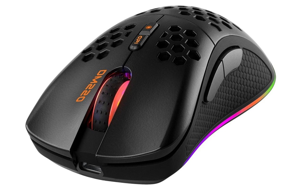 DELTACO Souris de gaming DM220 RGB Blanc
