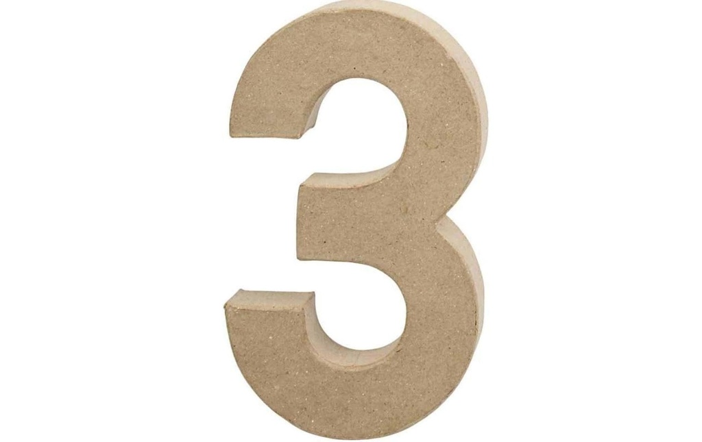 Creativ Company Numéro de carton 3 grand