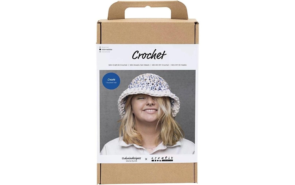 Creativ Company Kits de bricolage Crochet chapeau de pêcheur