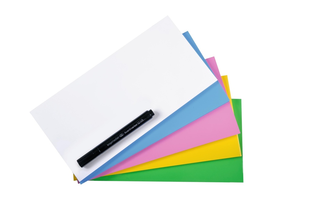 LEGAMASTER Notes Magic Chart 10x20cm ass. (500 pces)