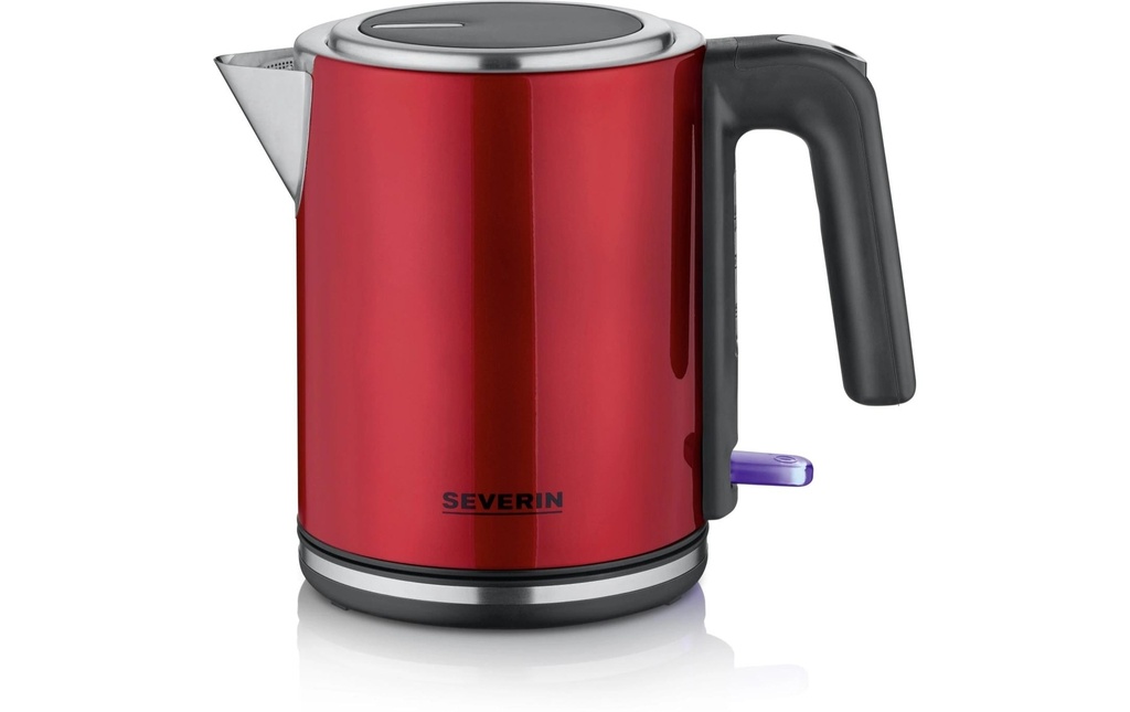 Severin Bouilloire WK 3427 1 l, Rouge/Noir
