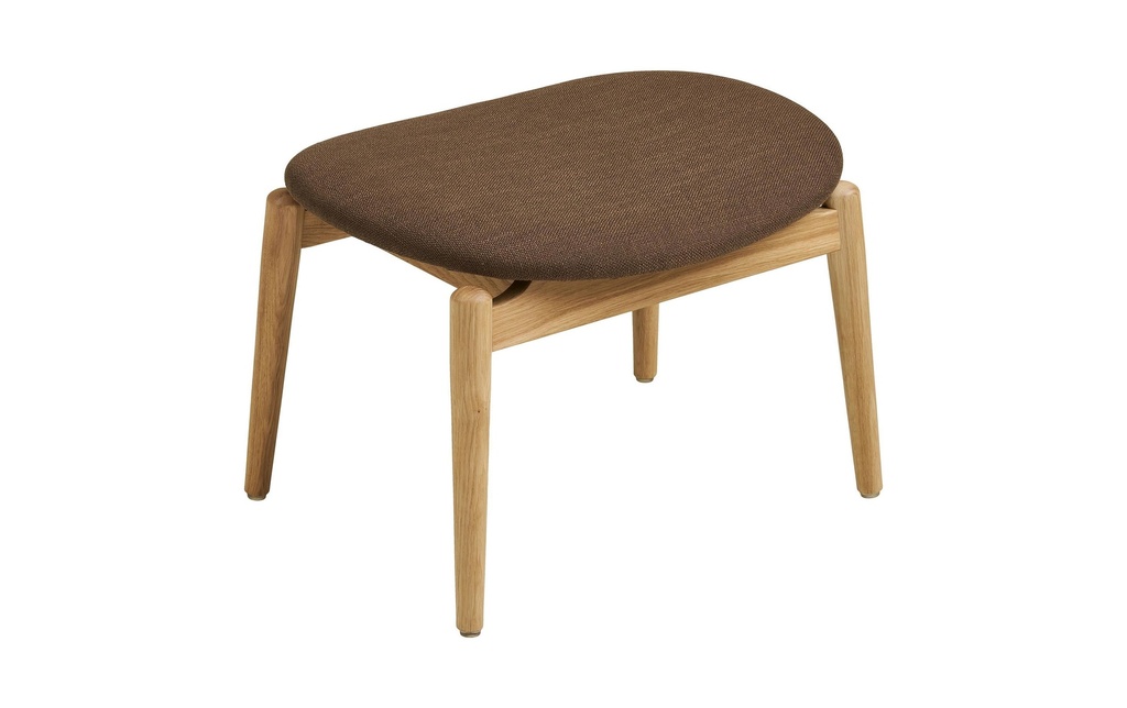House Nordic Tabouret Olvera Footrest 43 x 53.5 x 38 cm, brun naturel