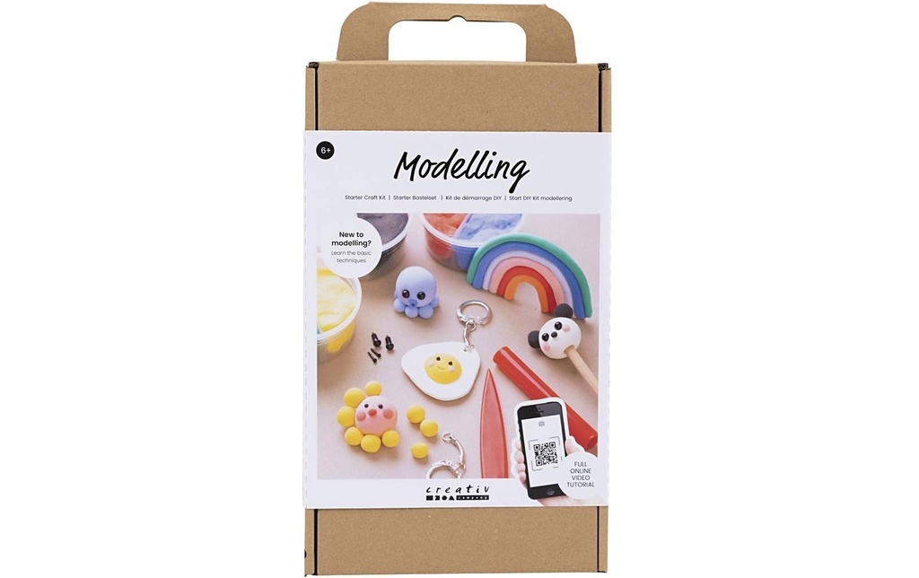 Creativ Company Kits de bricolage Starter Modélisation Pâte à modeler