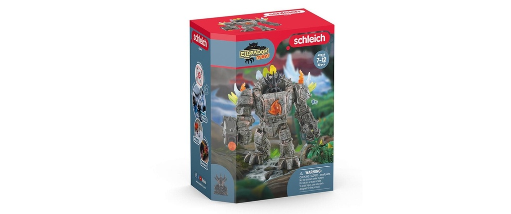 Schleich Figurine de jeu Eldrador Robot maître avec Mini Créature