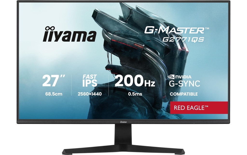 iiyama Moniteur G-Master G2771QS-B1 27 , 2560 x 1440 (WQHD)