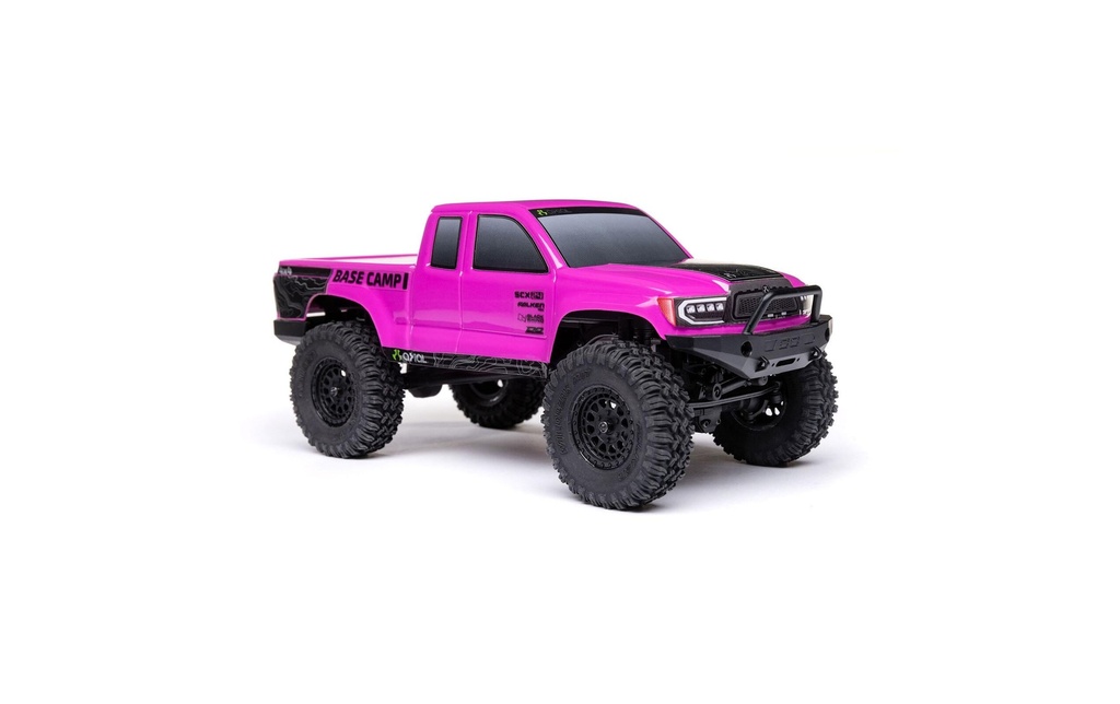 Axial Rock Crawler SCX24 Base Camp 4WD, Rose RTR 1:24