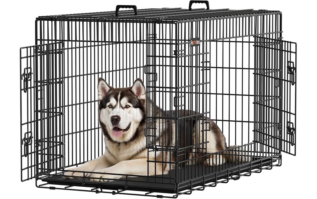 Feandrea Boîte de transport pour chiens 122 x 74.5 x 80.5 cm
