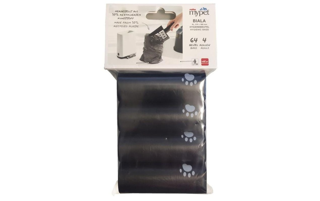 Rotho Set de sacs hygiéniques Biala, 4 pièces
