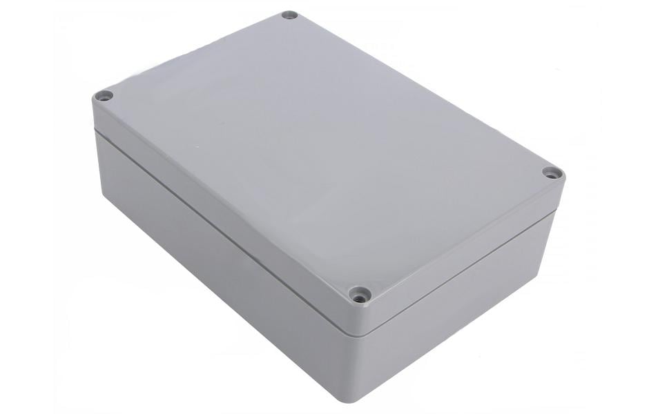 Velleman Boîtier ABS G313, étanche à l'eau Gris foncé, 171 x 121 x 55 mm
