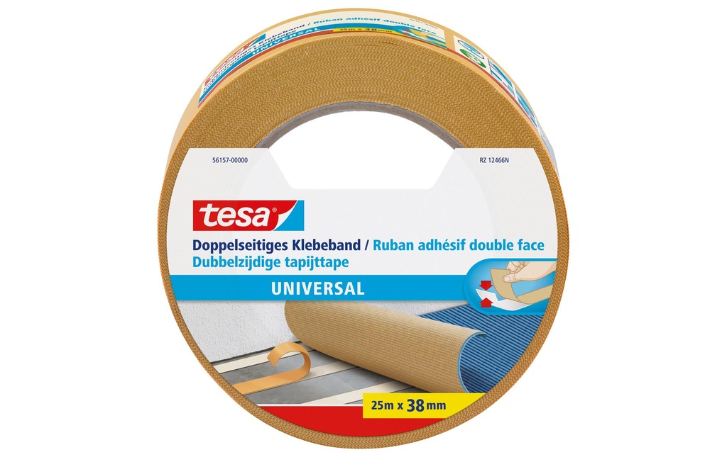 tesa Ruban adhésif Universel, 38 mm x 25 m, Beige