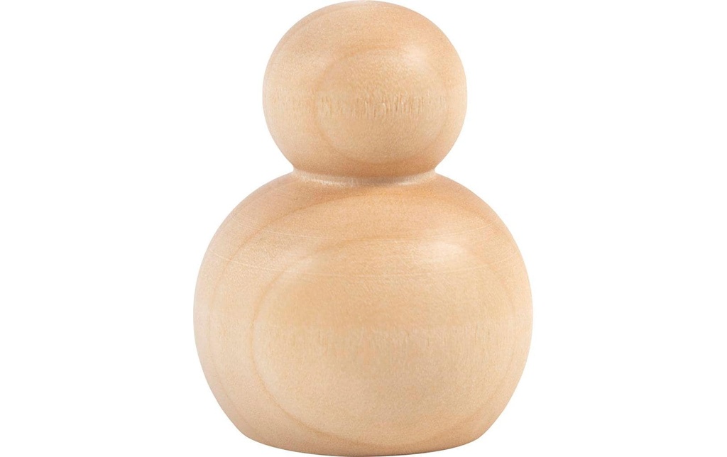 Creativ Company Article en bois Figure de quille 5 cm, 5 pièces