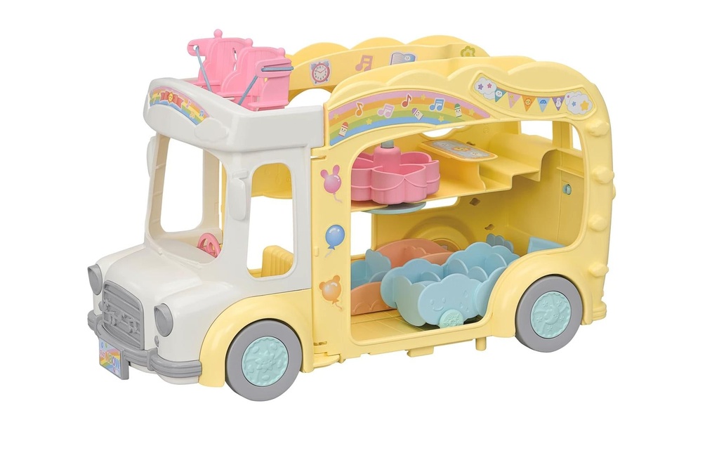 Sylvanian Families Sylvanian Families Bus Arc-en-ciel Jardin d'enfants