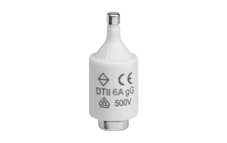 Elektromaterial Fusible DII E27 6A 500 V gG 5 pièces