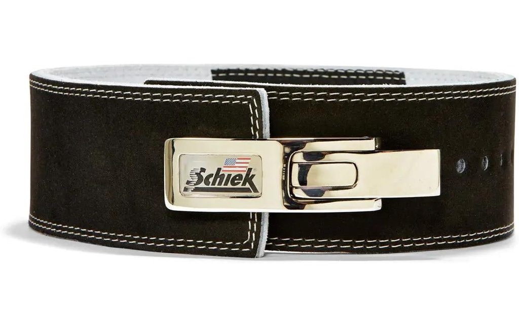 Schiek Sports Ceinture de levage à levier, Noir L