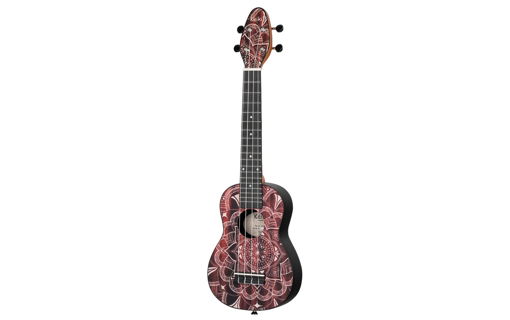 Ortega Guitars Ukulélé Keiki Package K2SS-RKC – Red Kaleidoscop