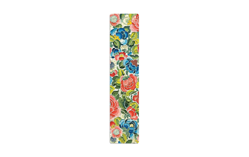 Paperblanks Marque-page Jardin des bittes Multicolore