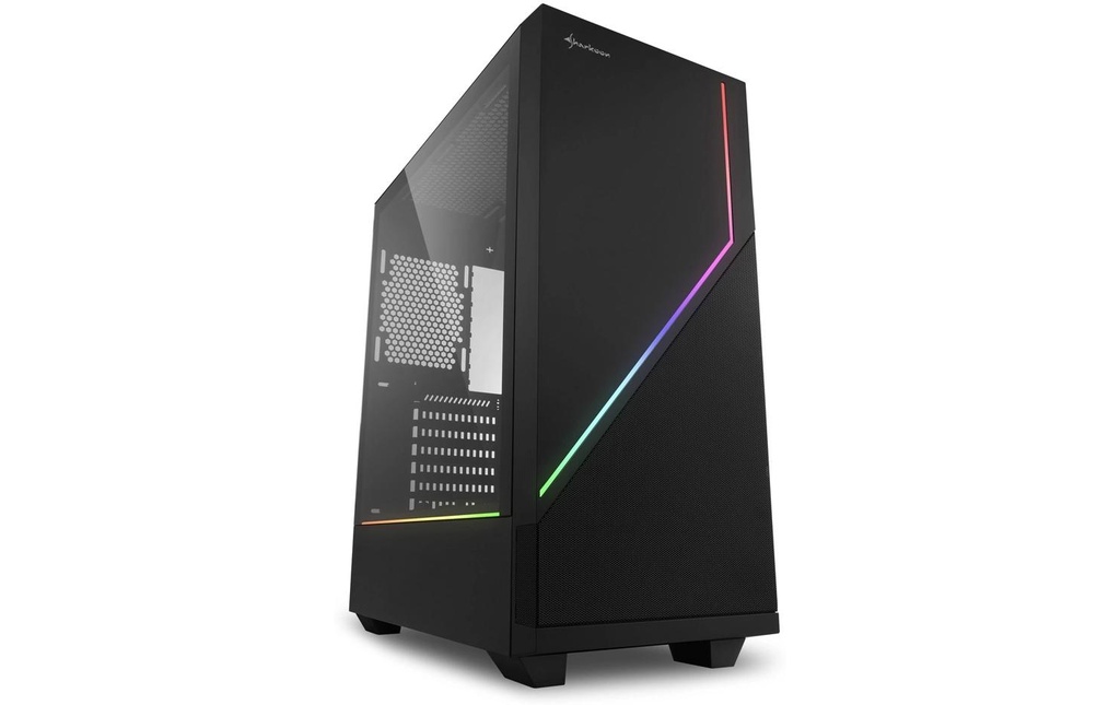 Sharkoon Boîtier d’ordinateur RGB FLOW